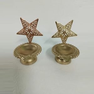 Star Shaped Shadow diya
